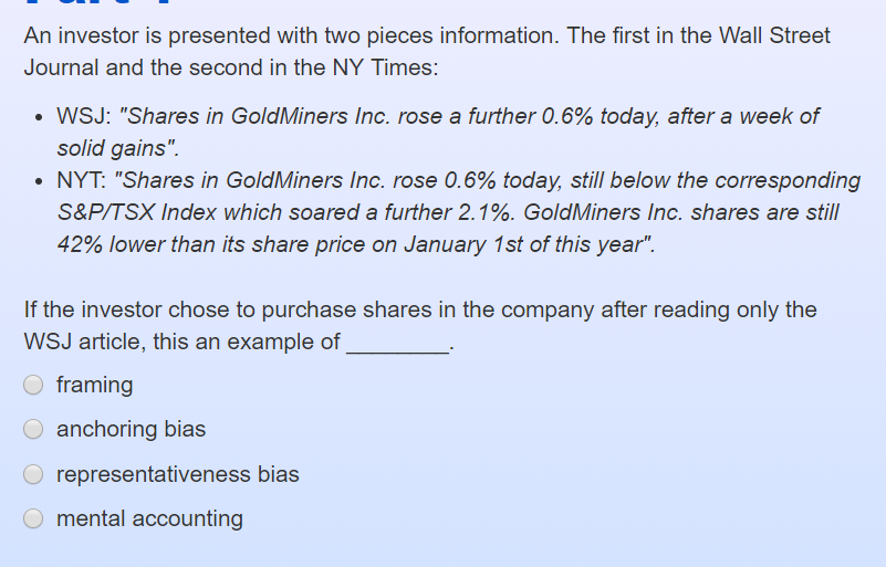 1..... The daily returns for a stock and the S&P