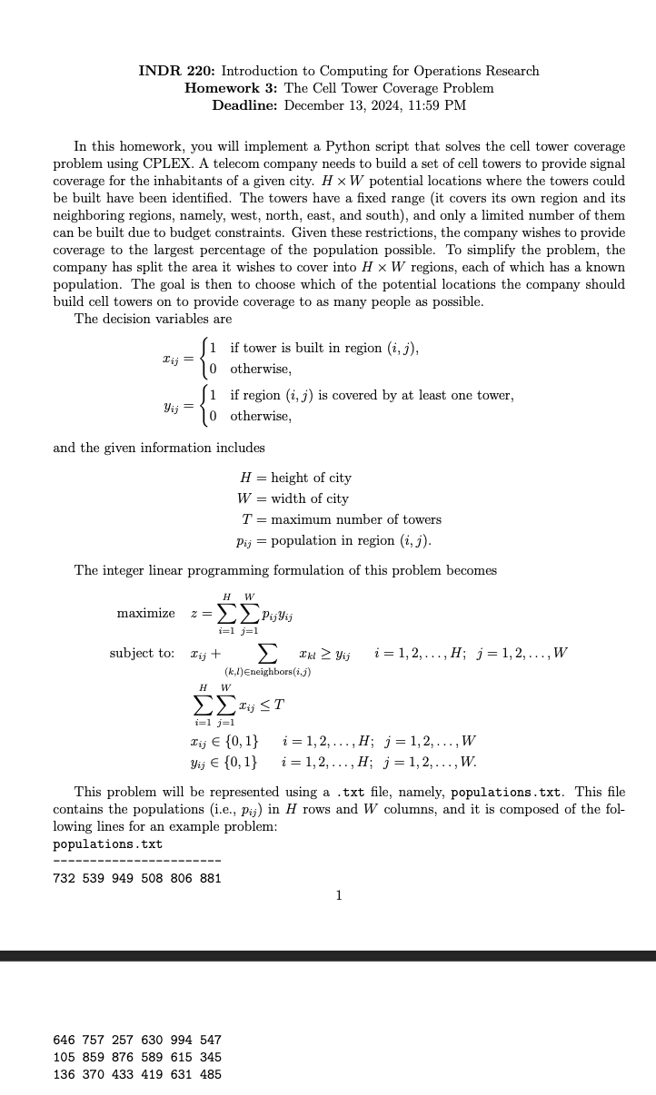 INDR 2 2 0 : Introduction to Computing for