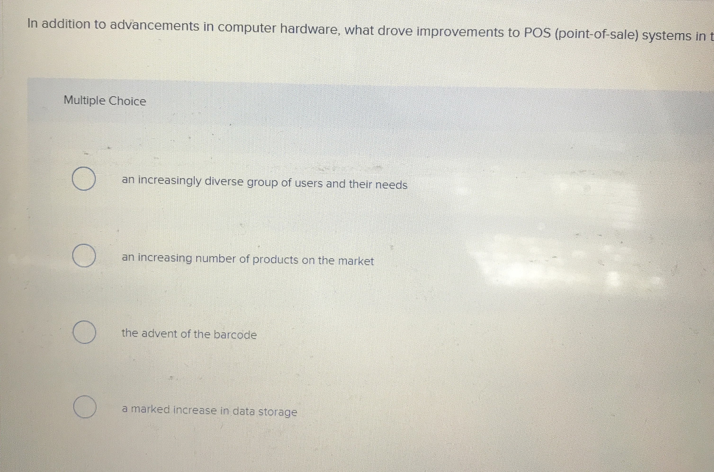 In addition to advancements in computer hardware,