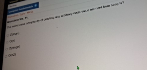 Devicy of deleting any arbitrary node value