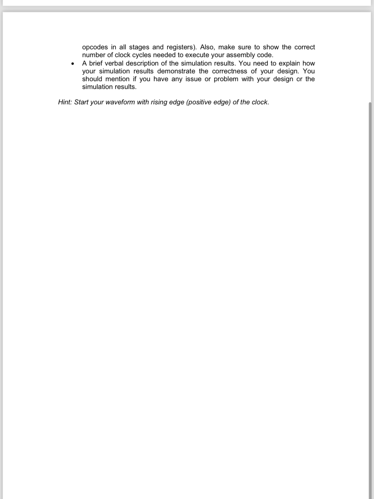 Suppose we want to add support for a new