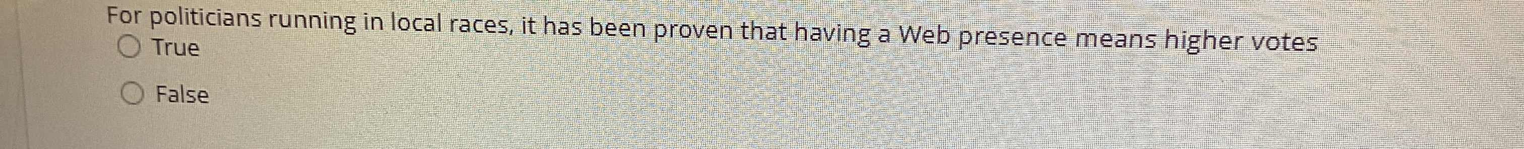 For politicians running in local races, it has