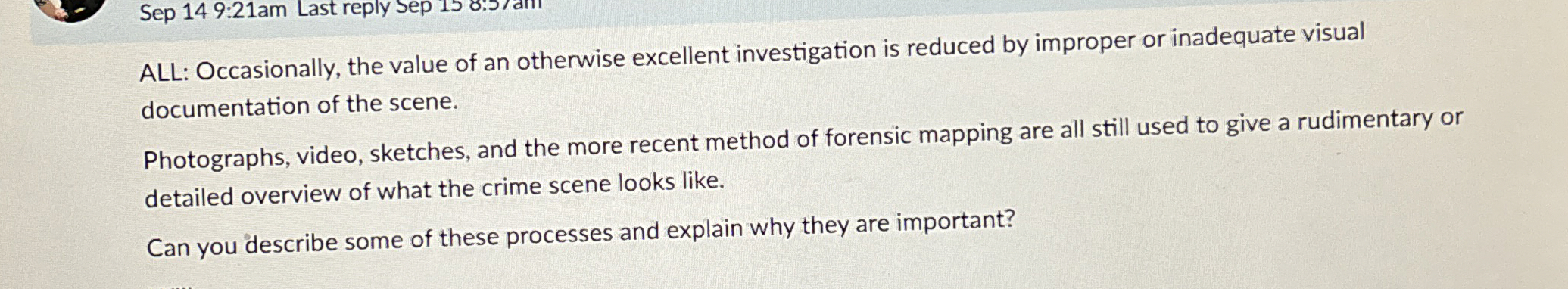 ALL: Occasionally, the value of an otherwise