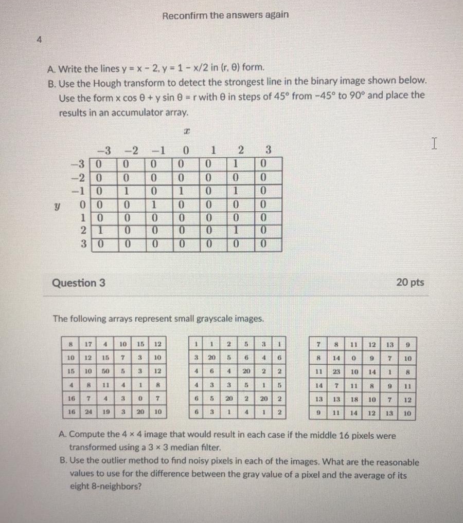 Reconfirm the answers again 4 A . Write the lines