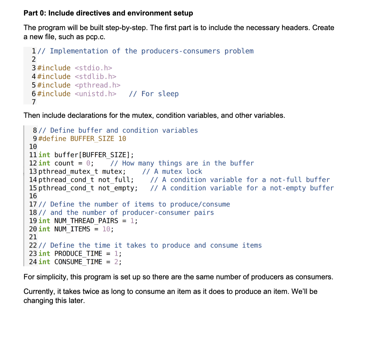 The full program. ( 3 0 points ) Answer the