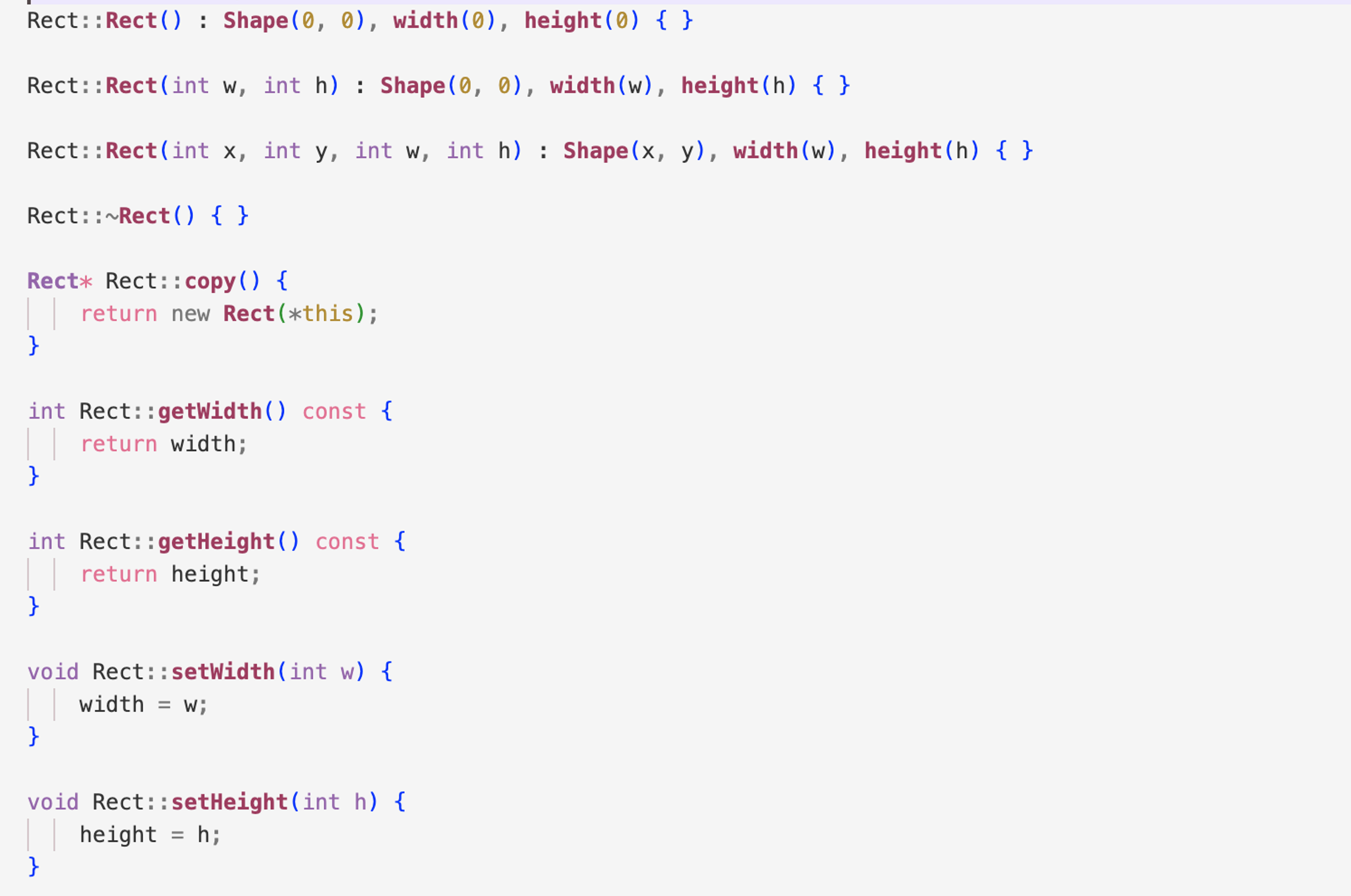 can u write this implementation in a different