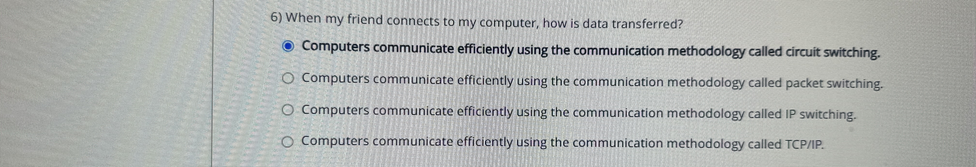 When my friend connects to my computer, how is