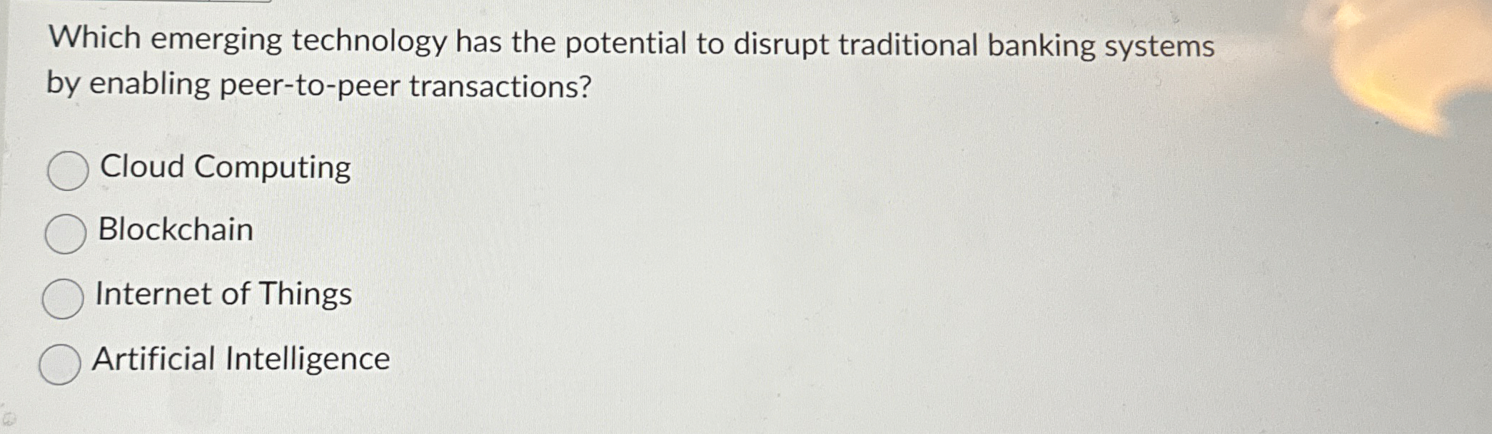 Which emerging technology has the potential to