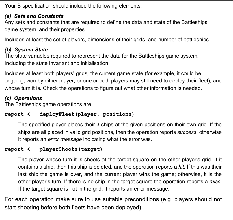 the code i came up with for the battleship