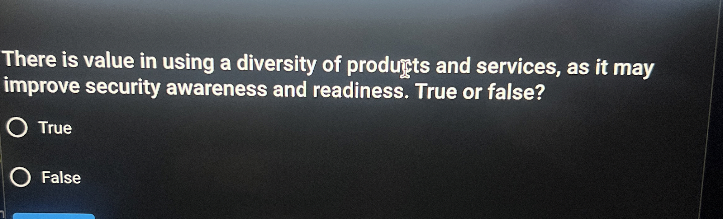 There is value in using a diversity of produnts