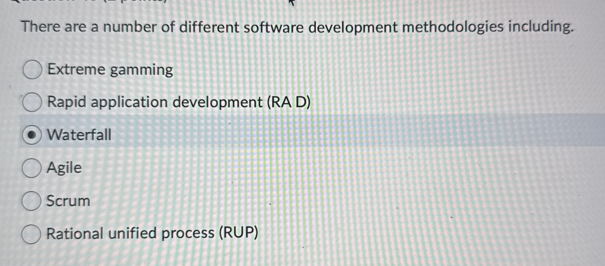There are a number of different software