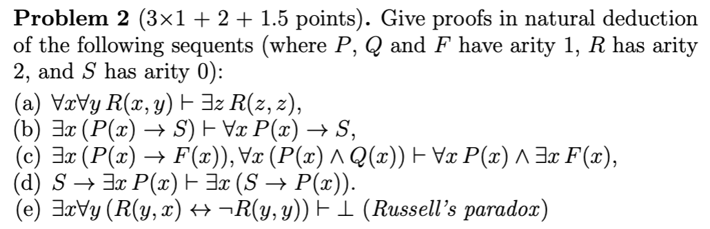 Solve ( d ) and ( e ) in as much detail as