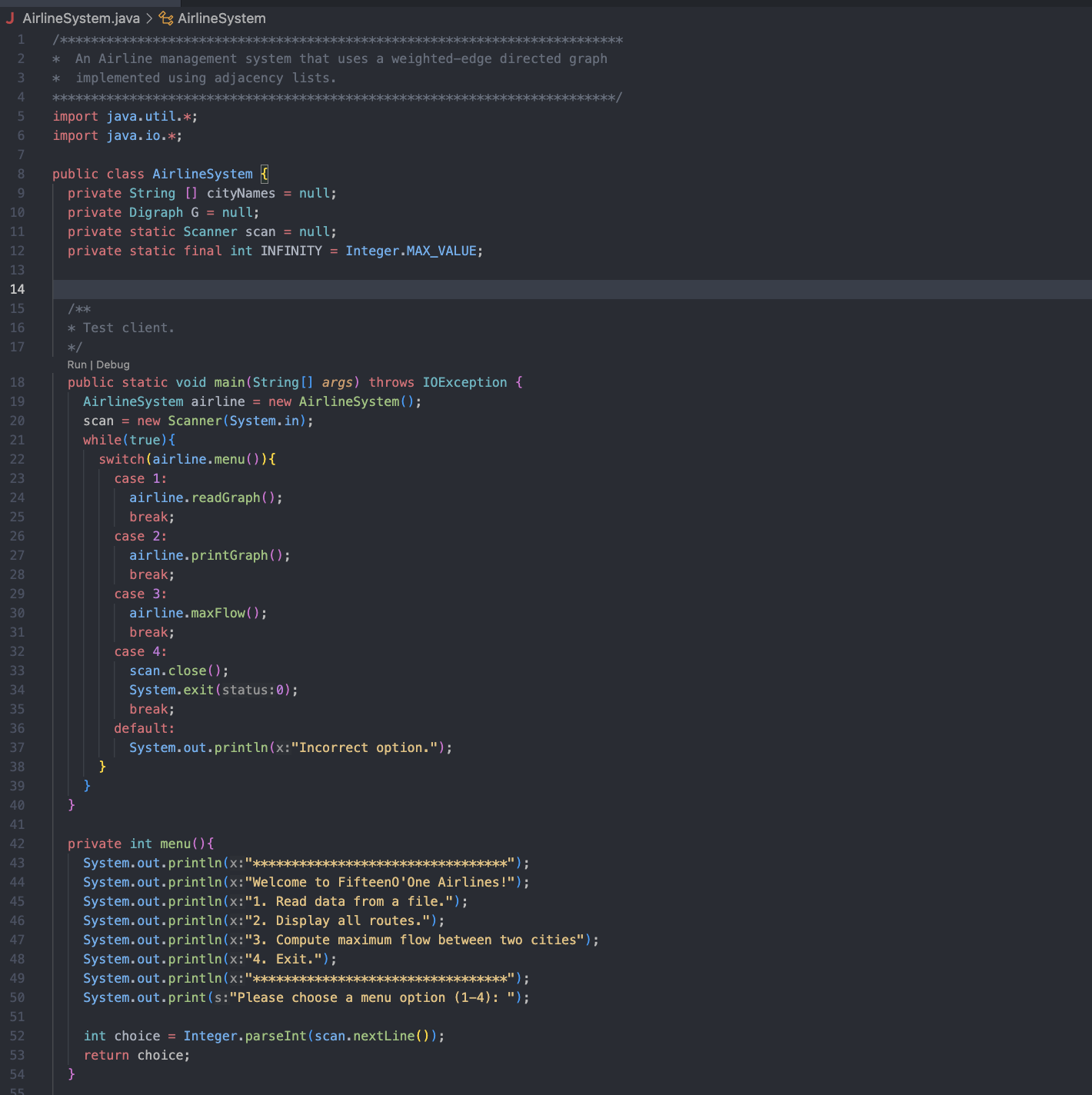 There are 3 todos in this code that I am supposed
