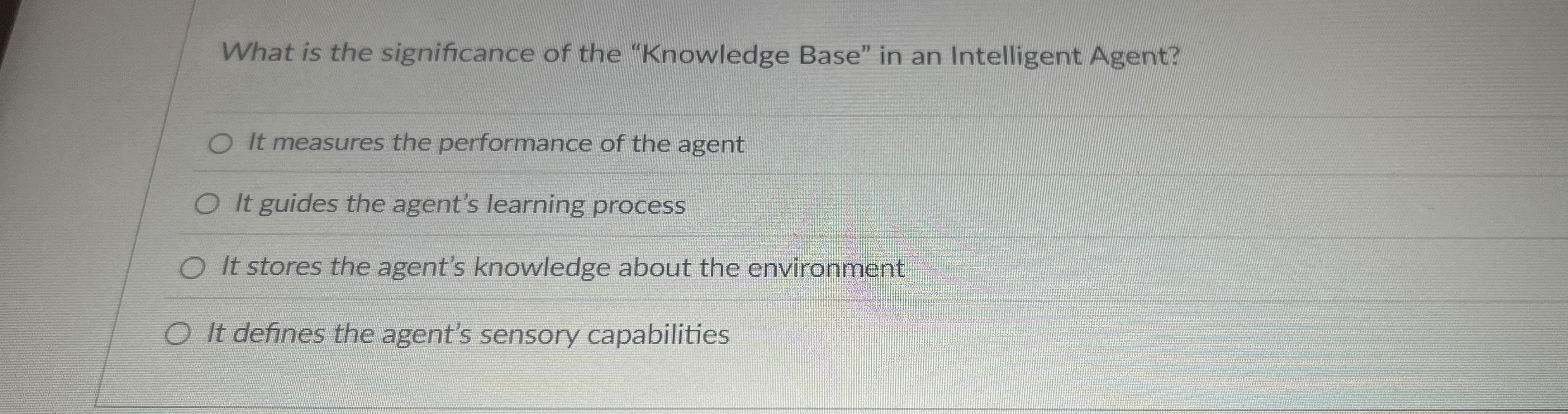 What is the significance of the "Knowledge Base"