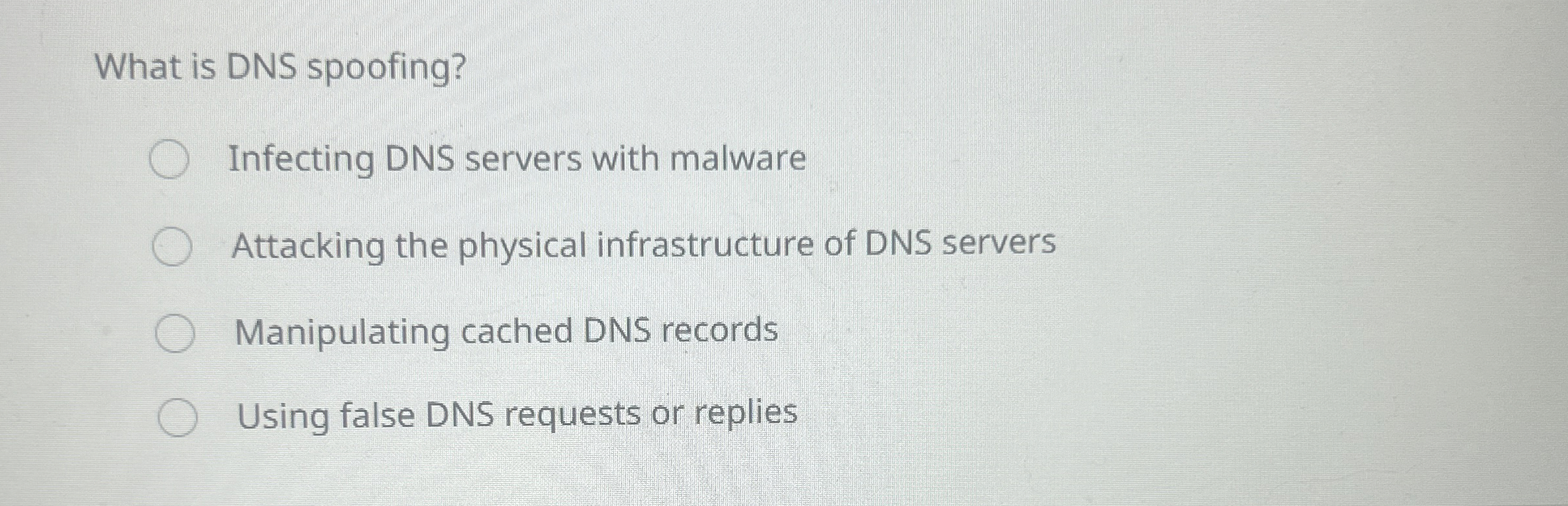 What is DNS spoofing? Infecting DNS servers with