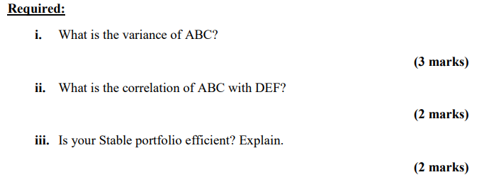 Question 5a Question 5 (12 marks}: a) You have