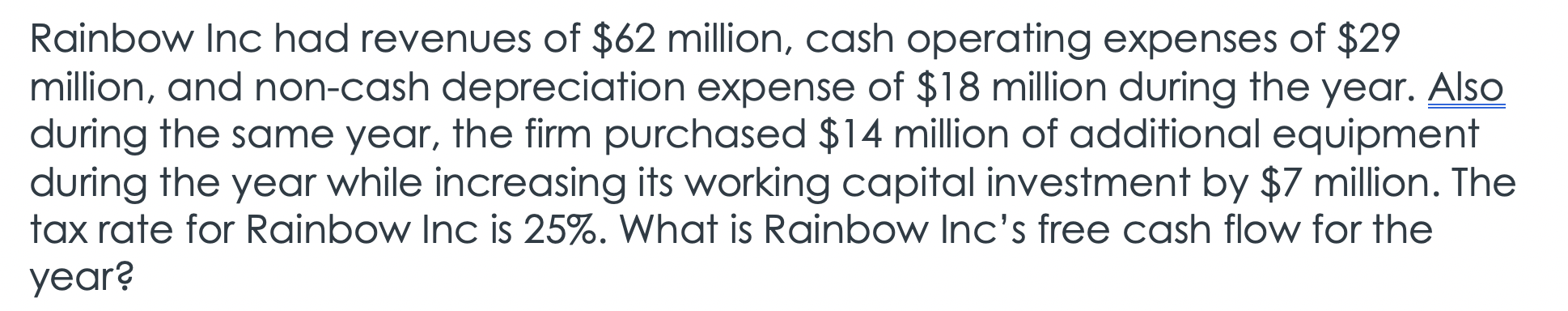 I need step-by-step explanation and answer to the