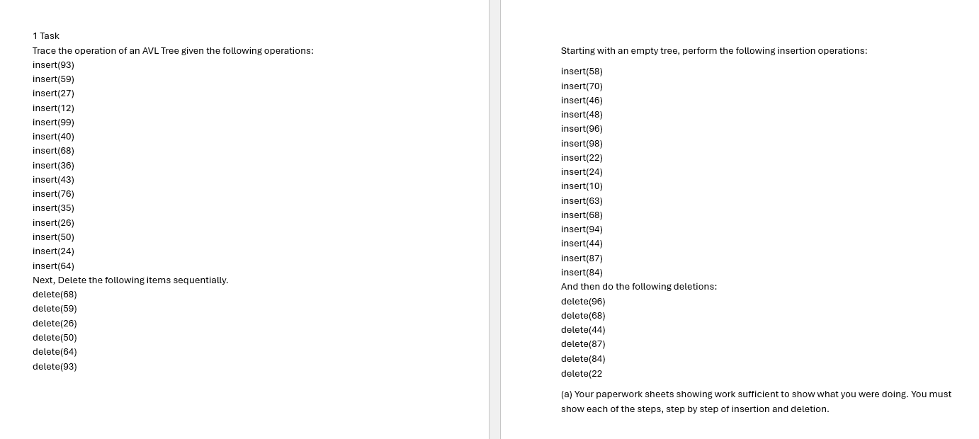 Again, you must show, it is very important to