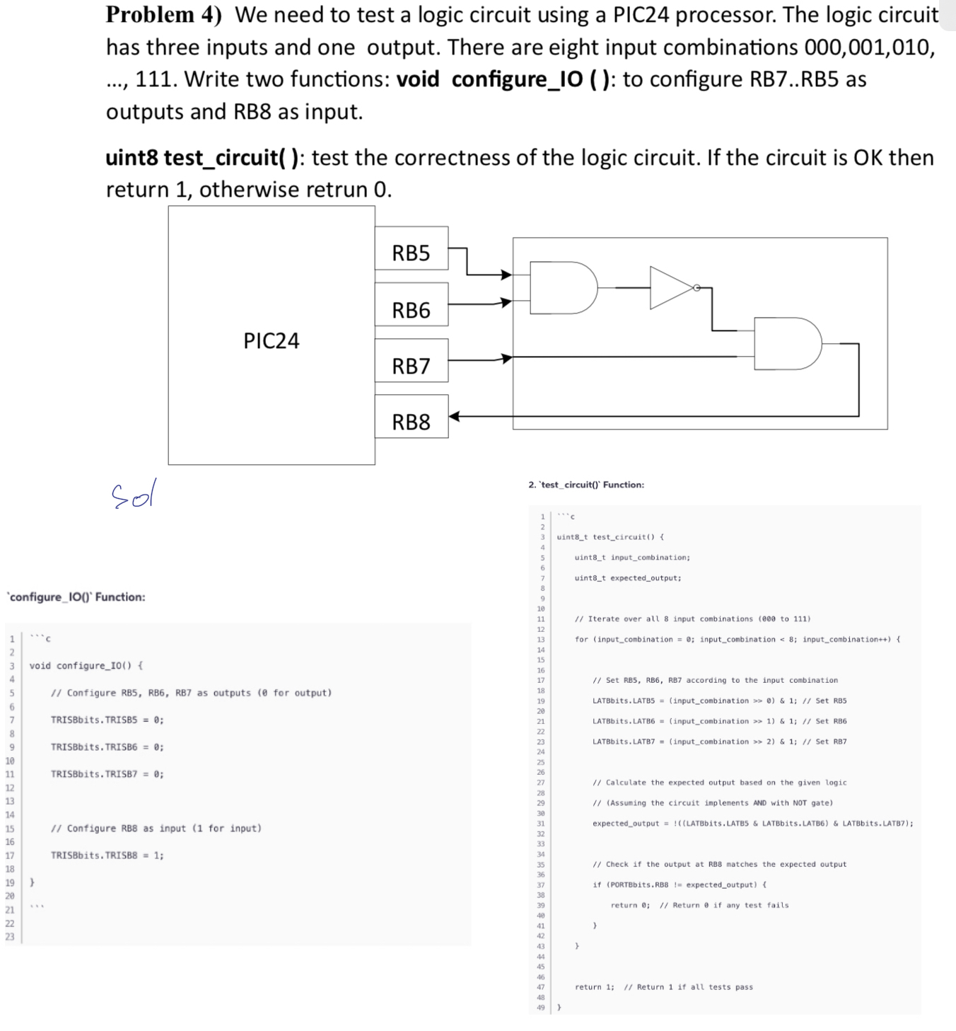 Problem 1 ) Assume two LEDs ( LED 1 , LED 2 ) and