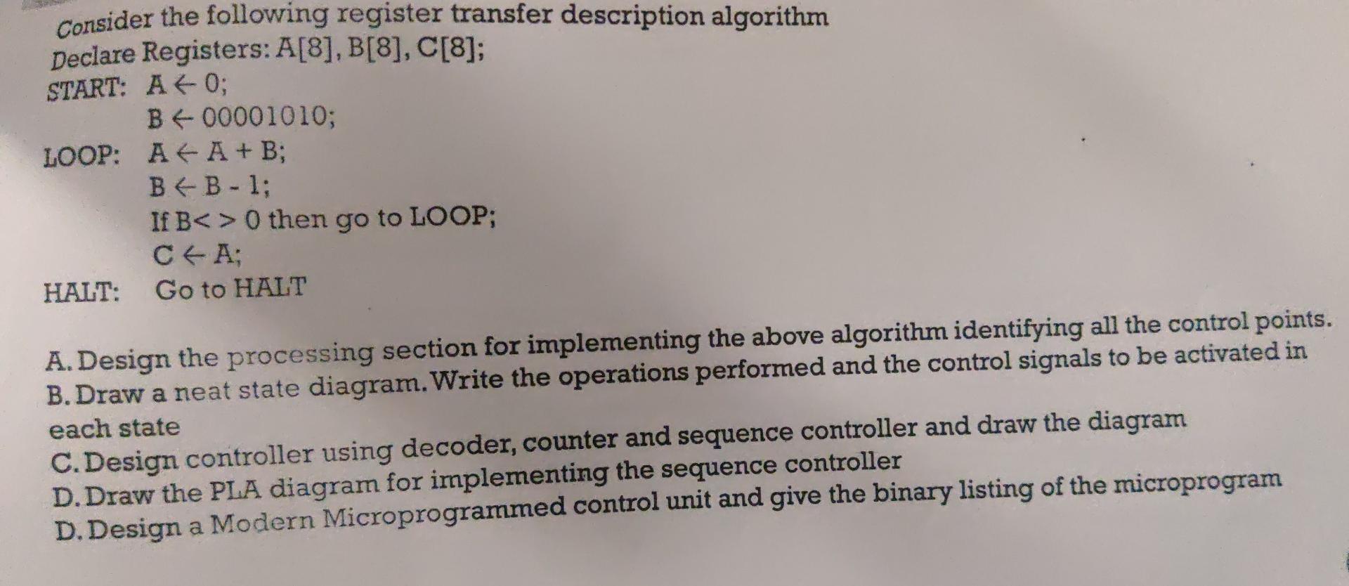 I don't understand how to go about solving such