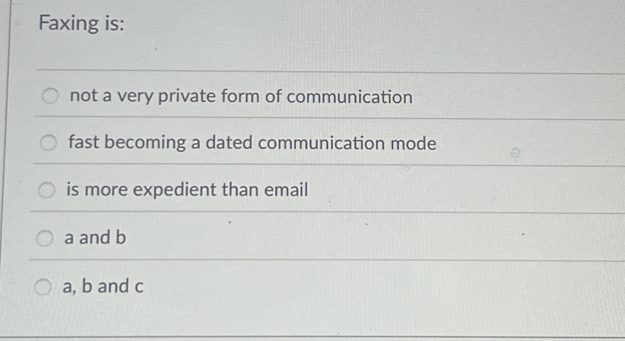 Faxing is: not a very private form of