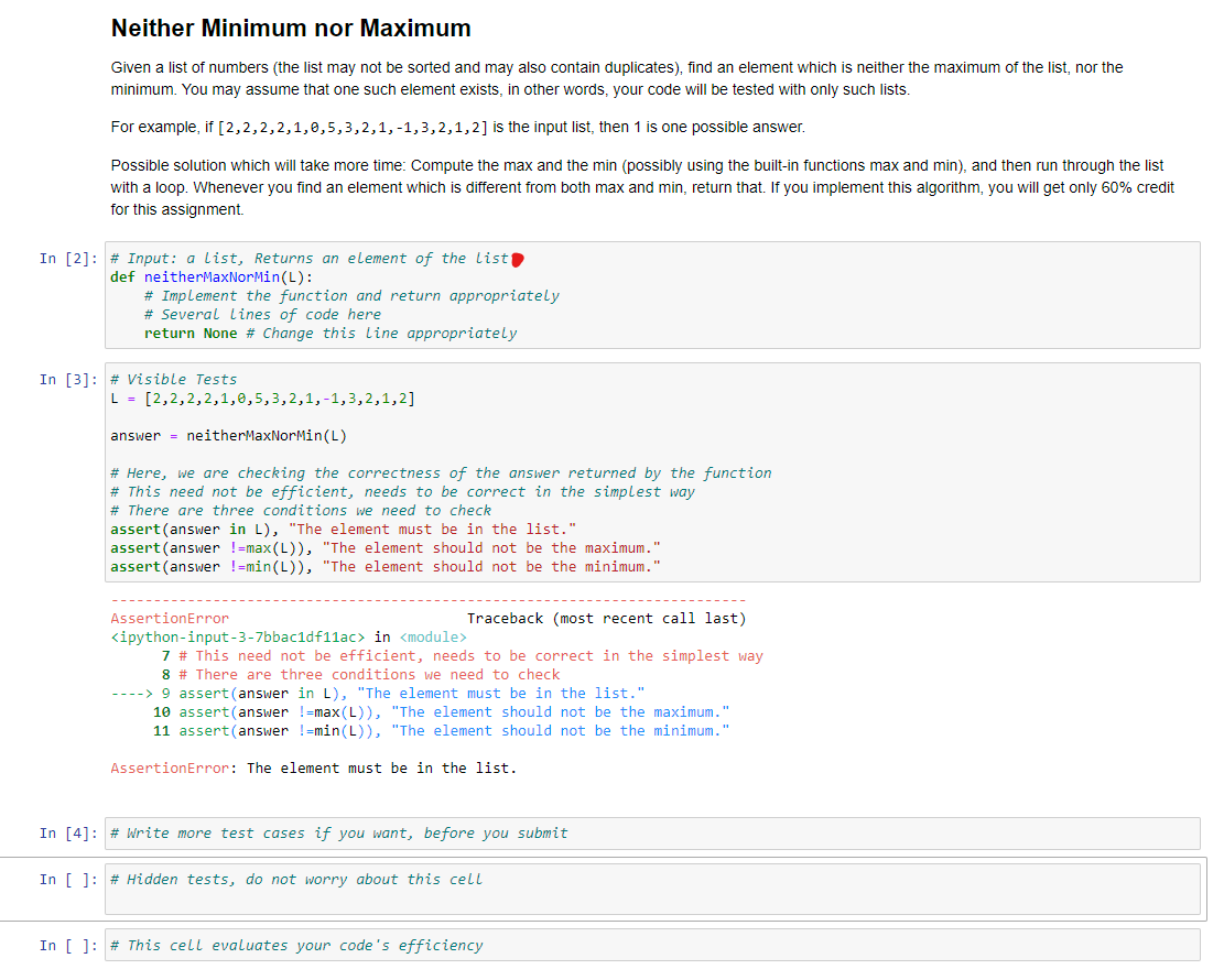 The programming languager is Python. Neither