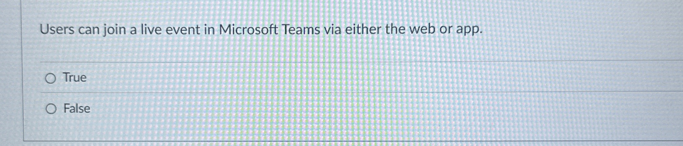 Users can join a live event in Microsoft Teams