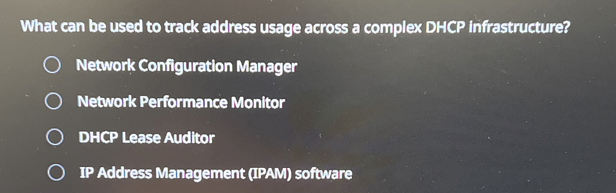 What can be used to track address usage across a