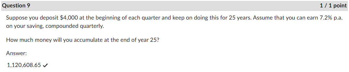 Question 2 0 l 1 point Asurplus unit is E\" A)