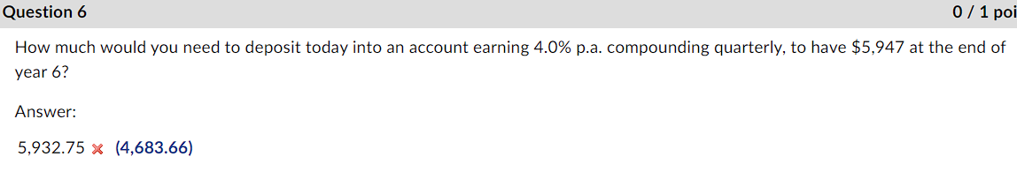 Question 2 0 l 1 point Asurplus unit is E\" A)