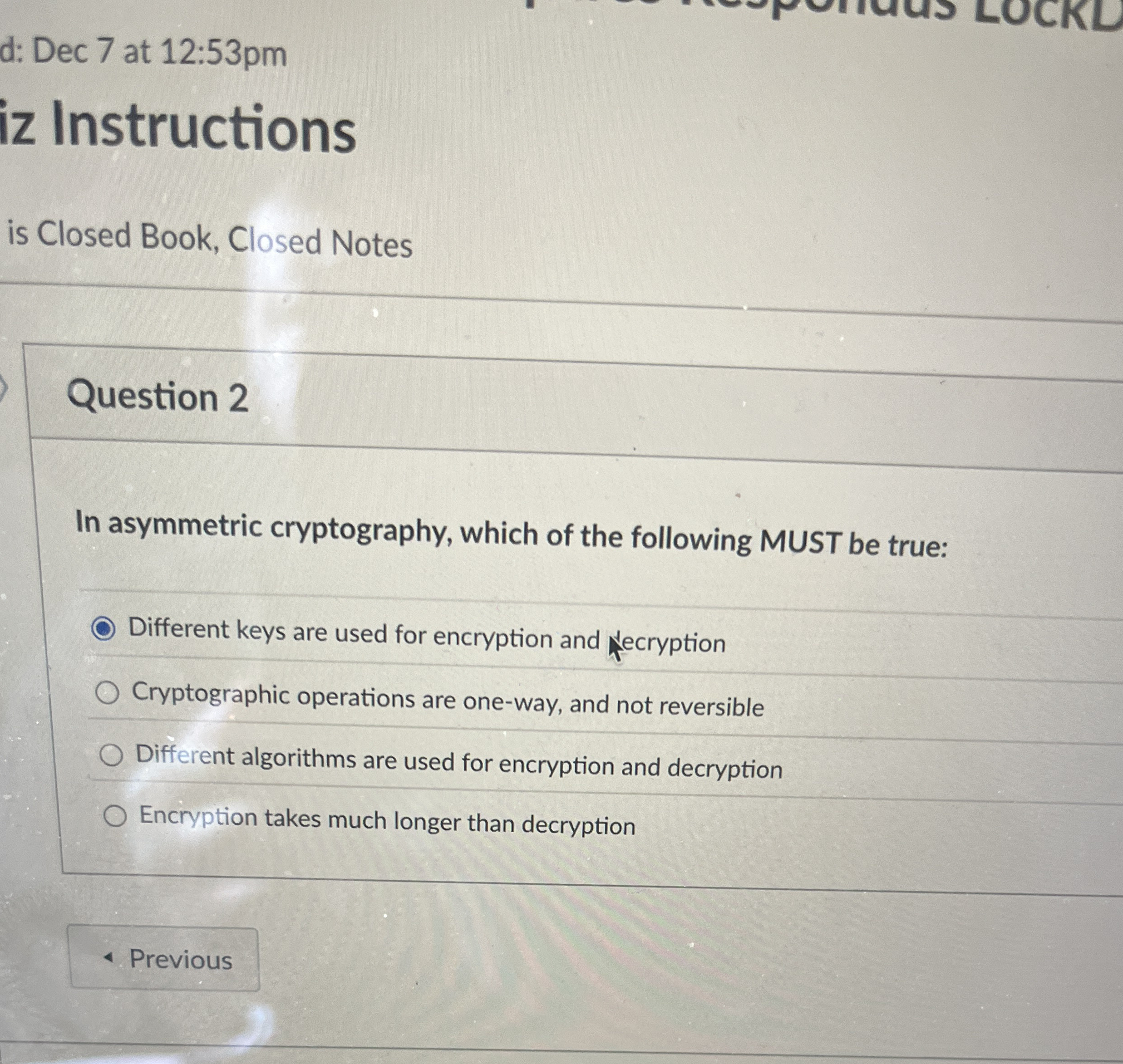 d: Dec 7 at 1 2 : 5 3 pm iz Instructions is