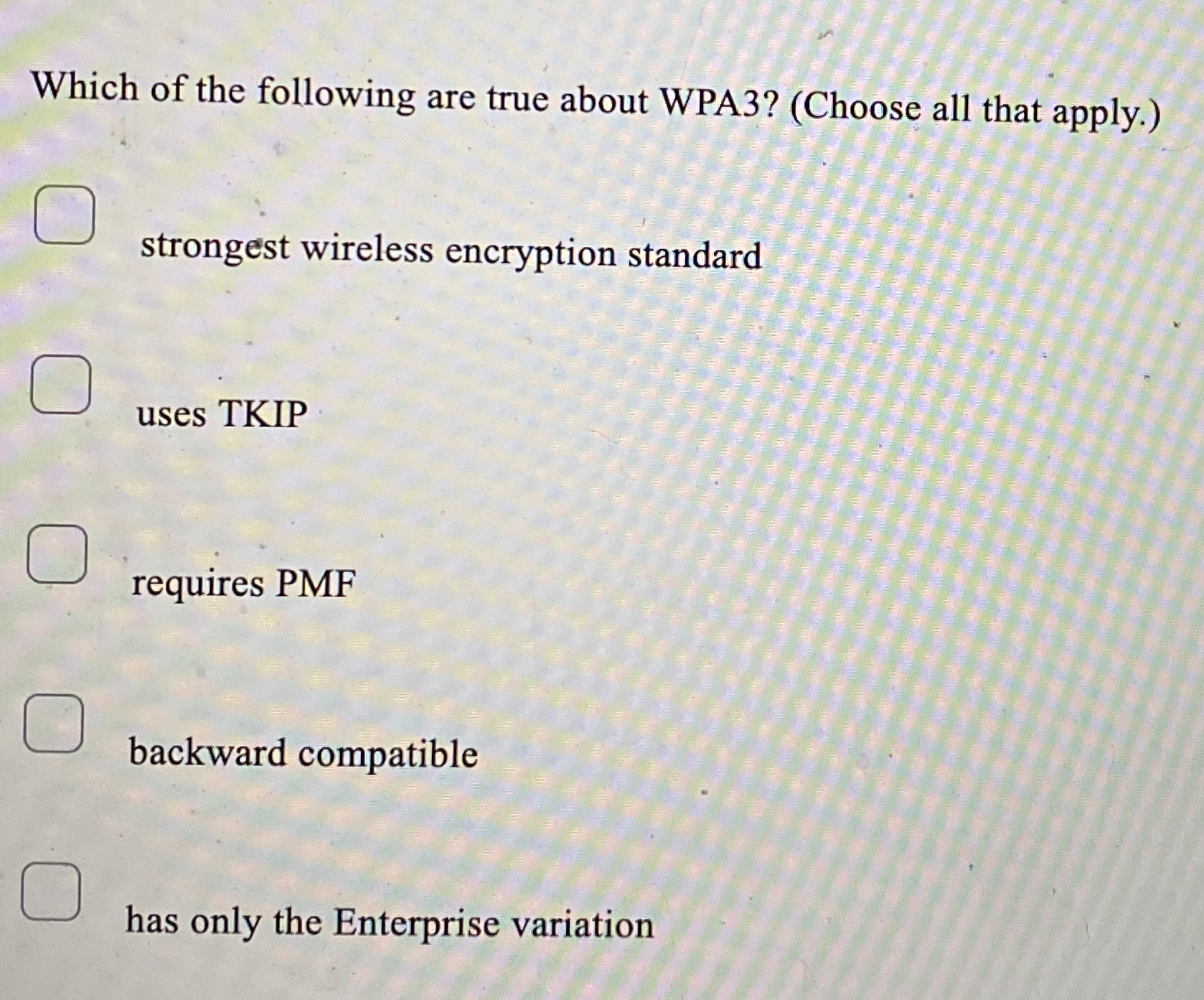 Which of the following are true about WPA 3 ? (
