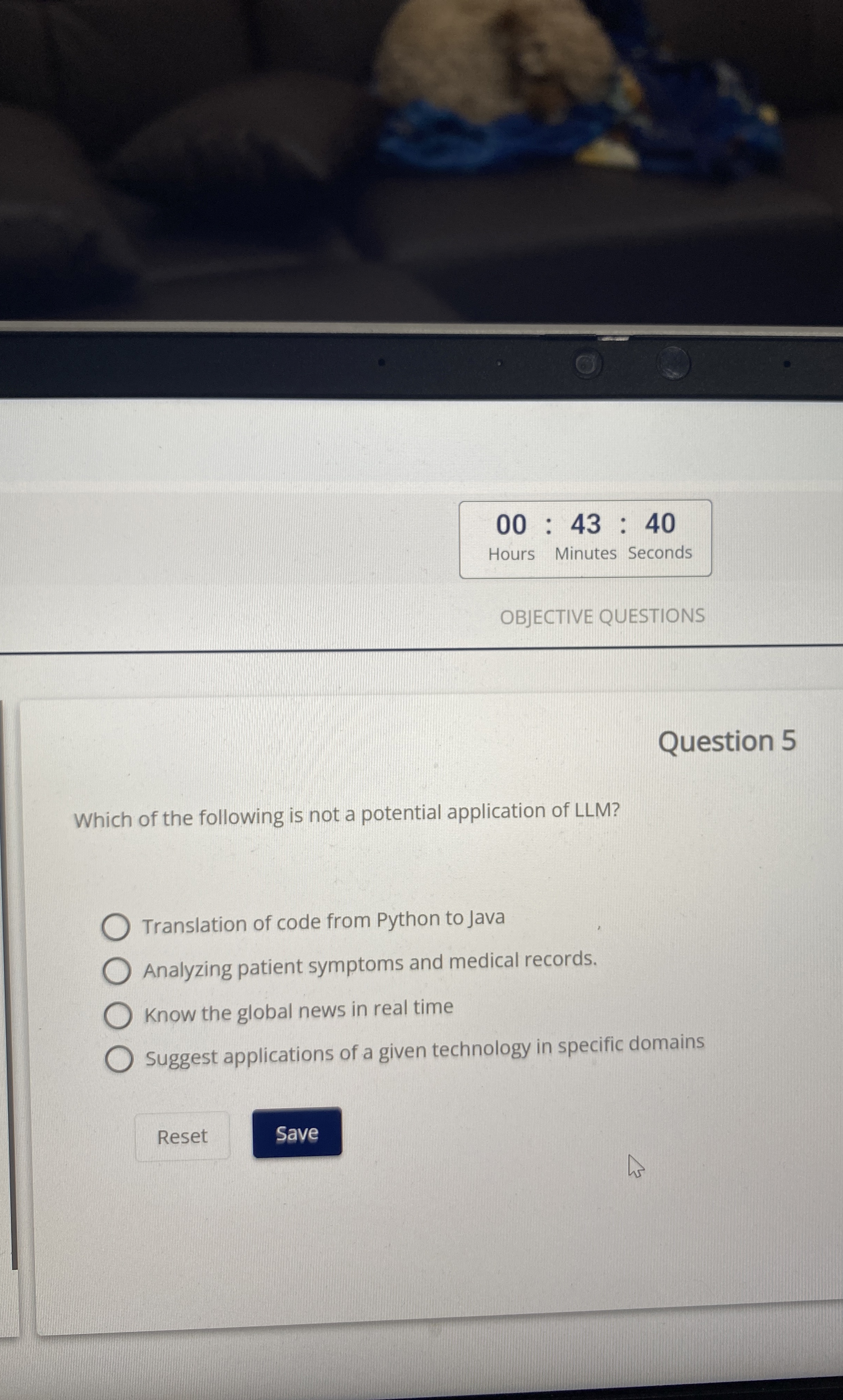 Which of the following is not a potential