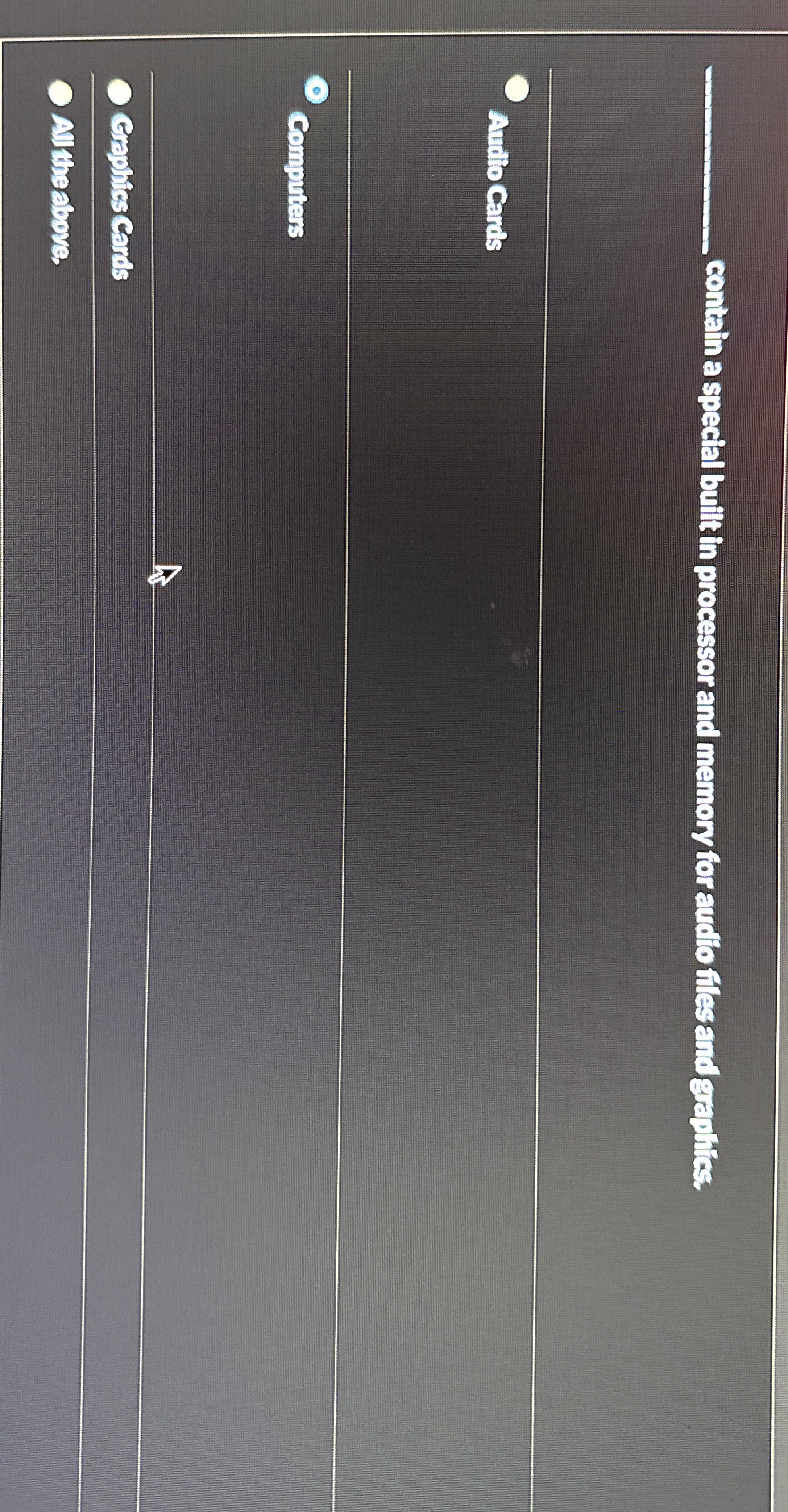 Contain a special built in processor and memory