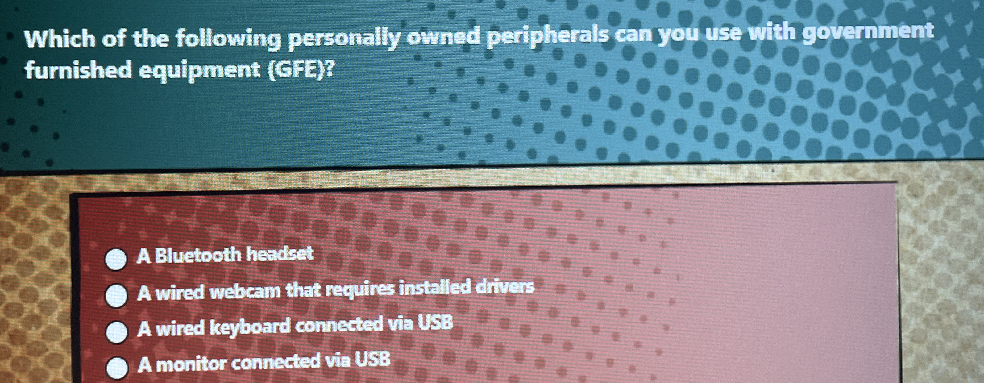 Which of the following personally owngd