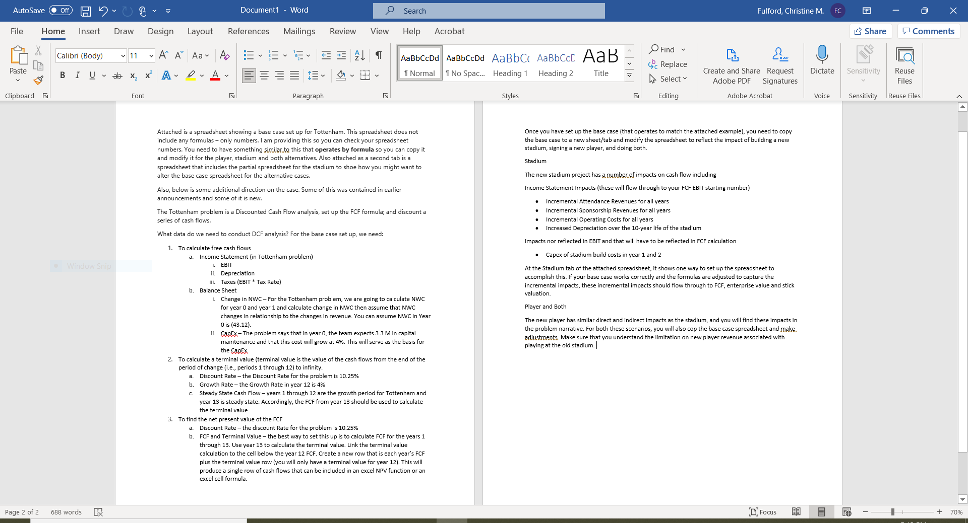 of cash flows.What data do we need to conduct DCF analysis? For