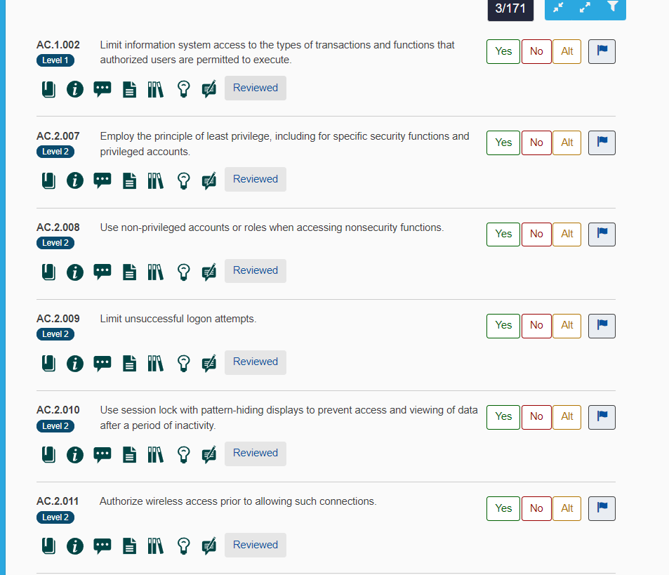 AC . 1 . 0 0 2 Limit information system access to