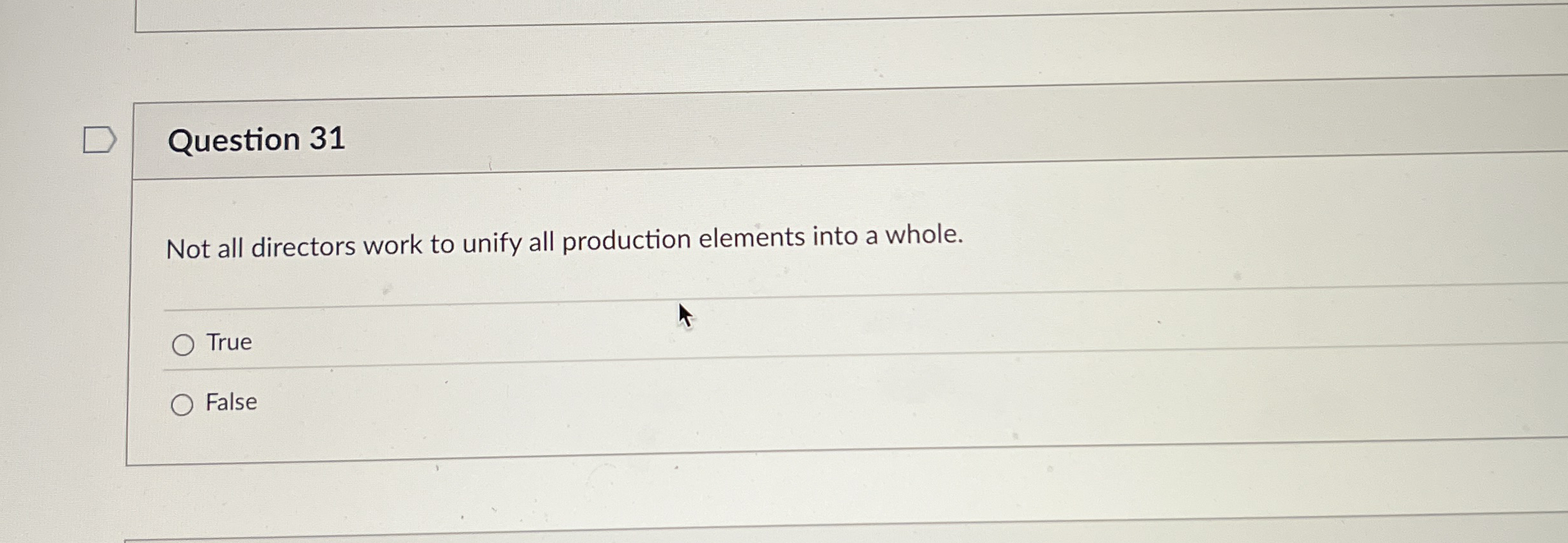 Question 3 1 Not all directors work to unify all