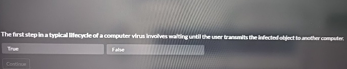 The first stepin a typic - lifecyde of a computer