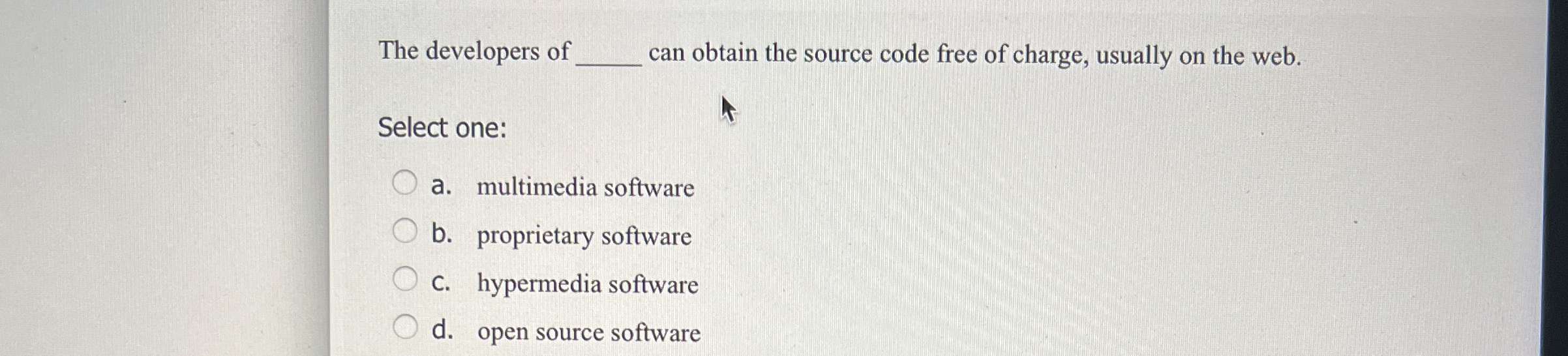 The developers of can obtain the source code free