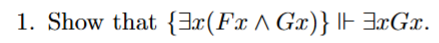 Using First Order Logic, and a structure M =