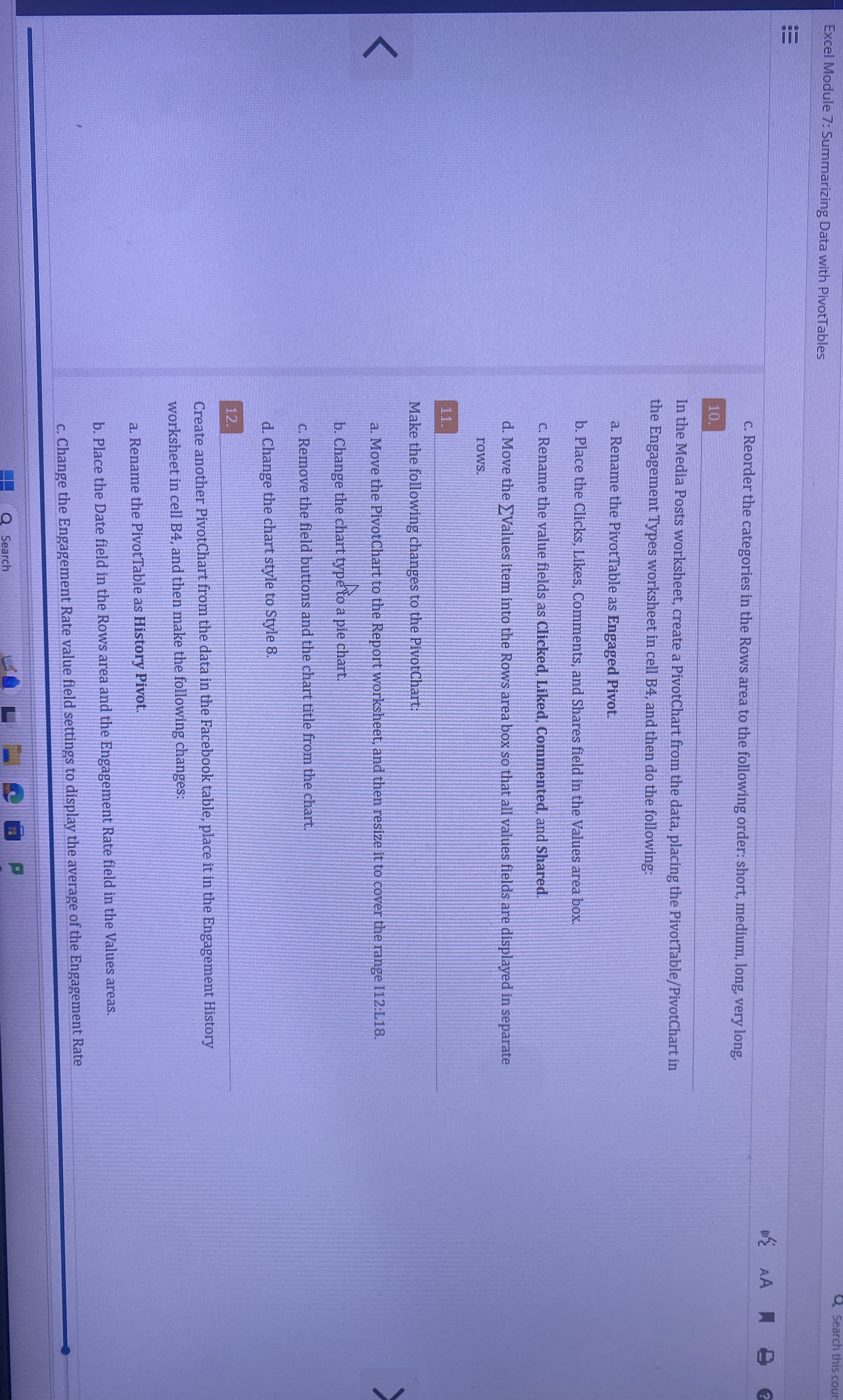 Please provide detail step by step of how to do 1