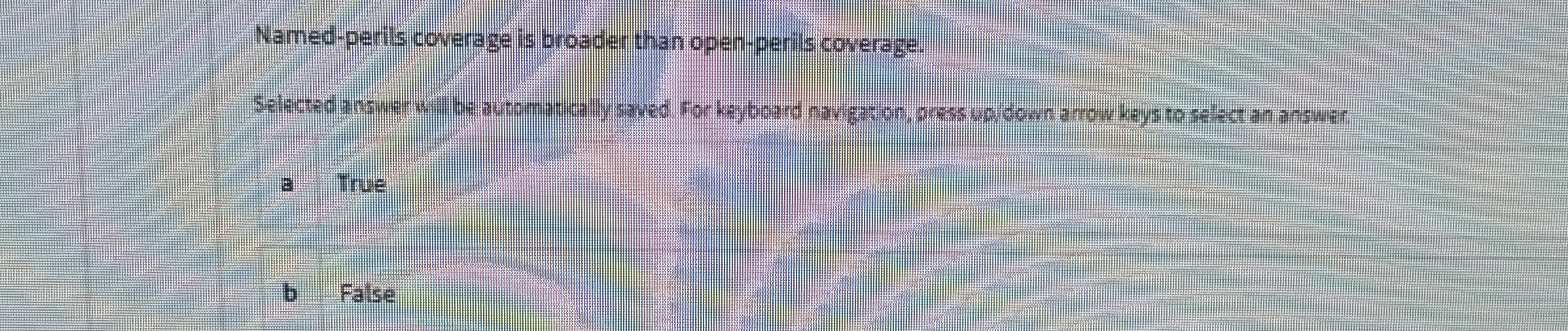 Named - perils coverage is broader than open -