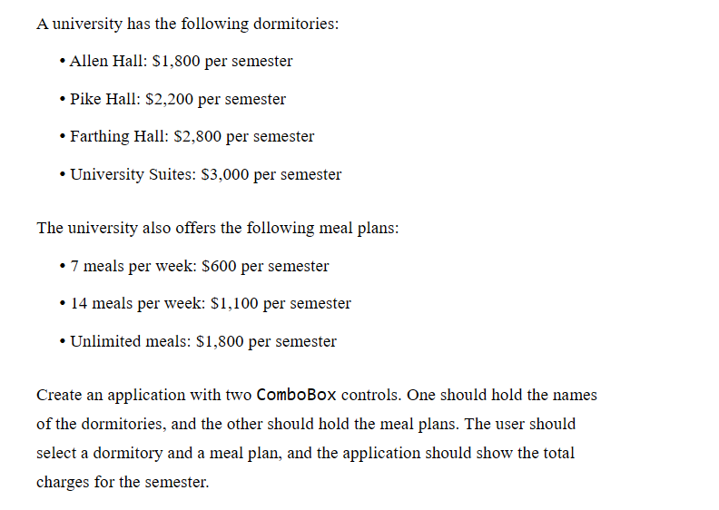 Create a JavaFX code A university has the