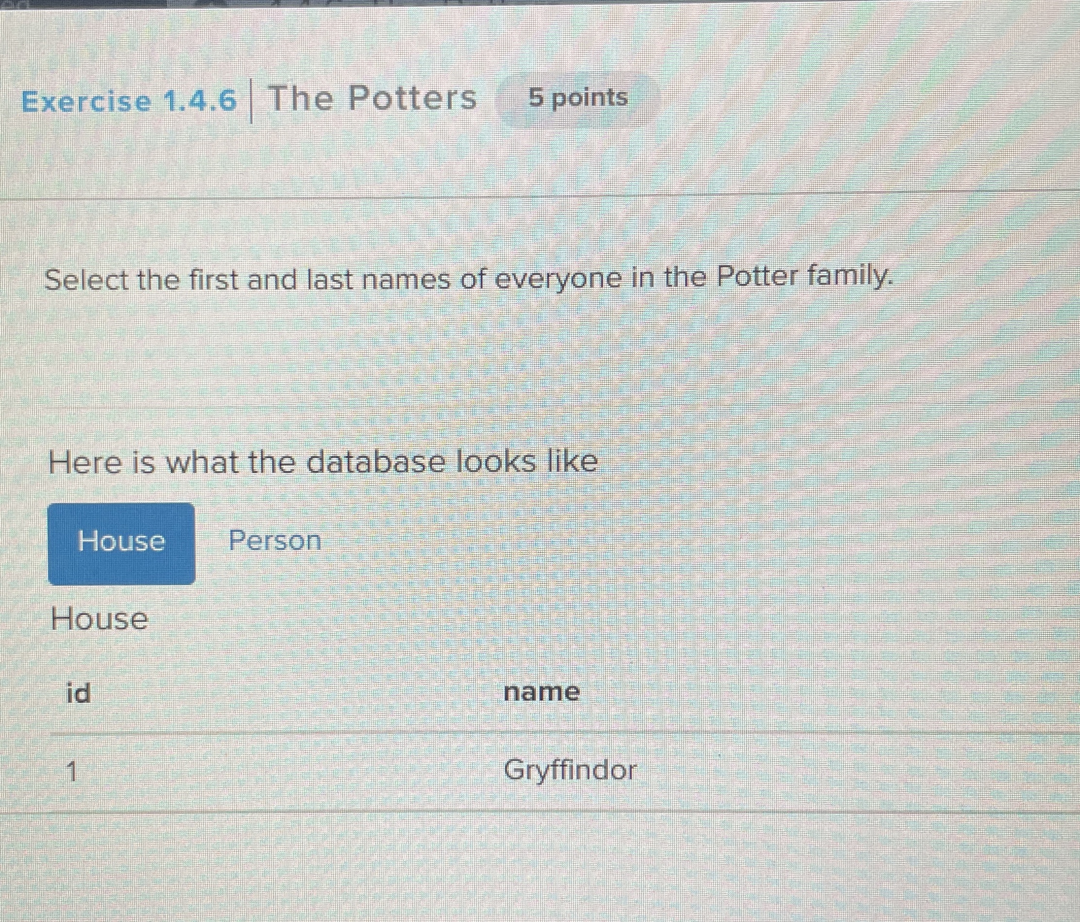 Select the first and last names of everyone in