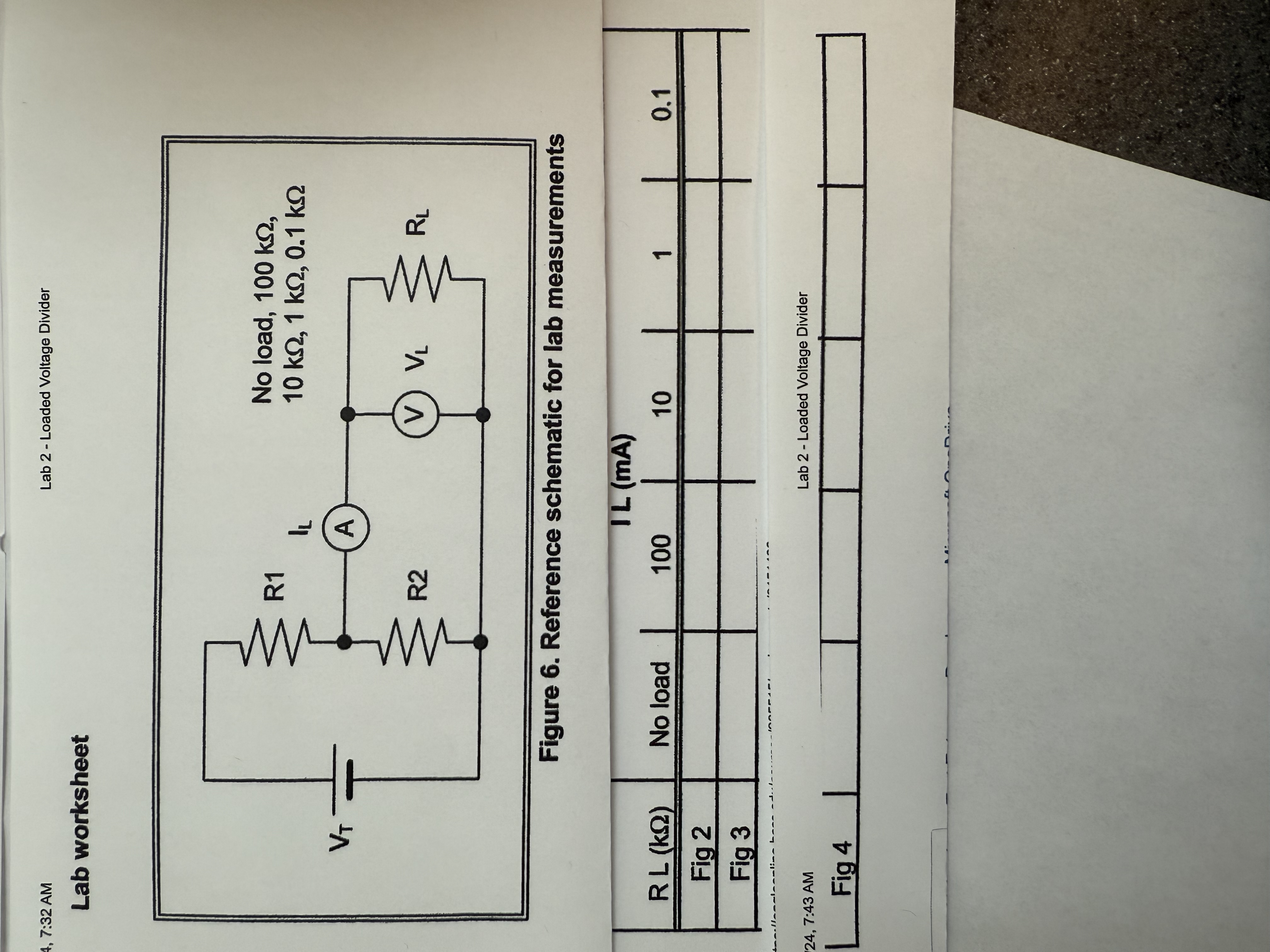 Lab worksheet Figure 6 . Reference schematic for