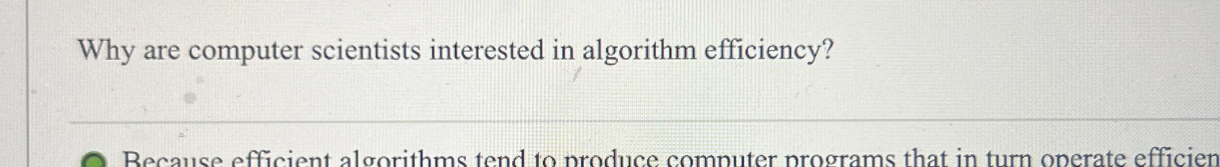 Why are computer scientists interested in