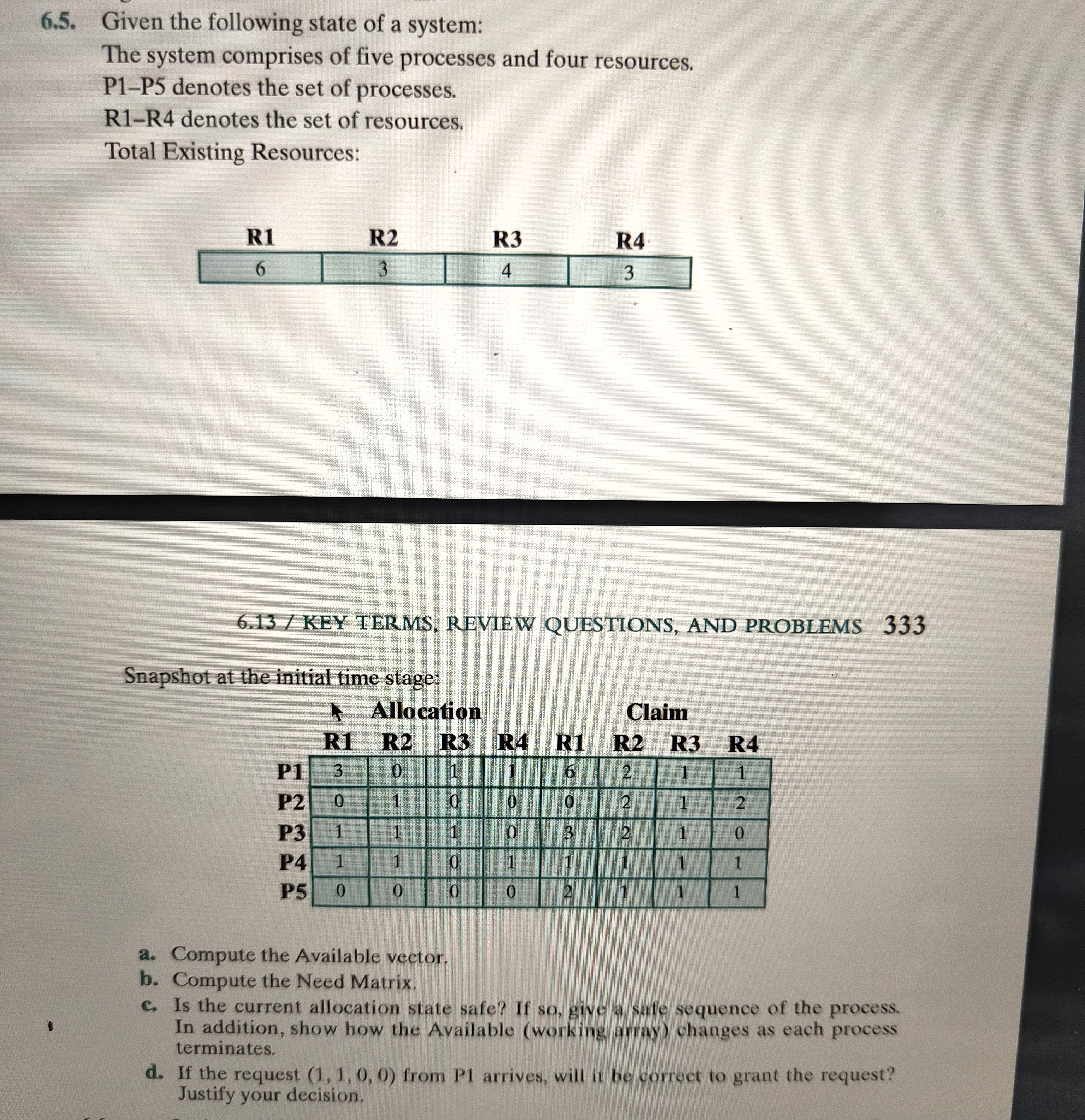 Refer to the table in the picture, answer this