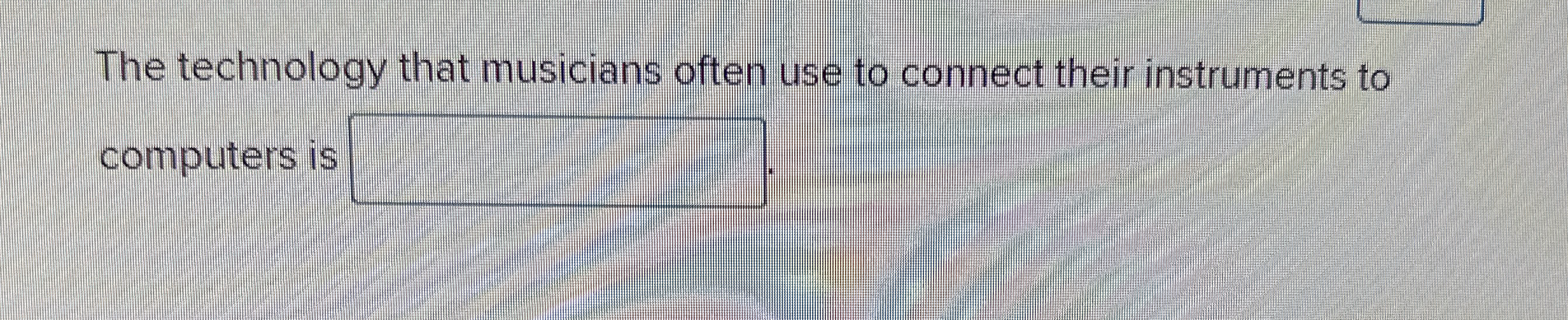 The technology that musicians often use to