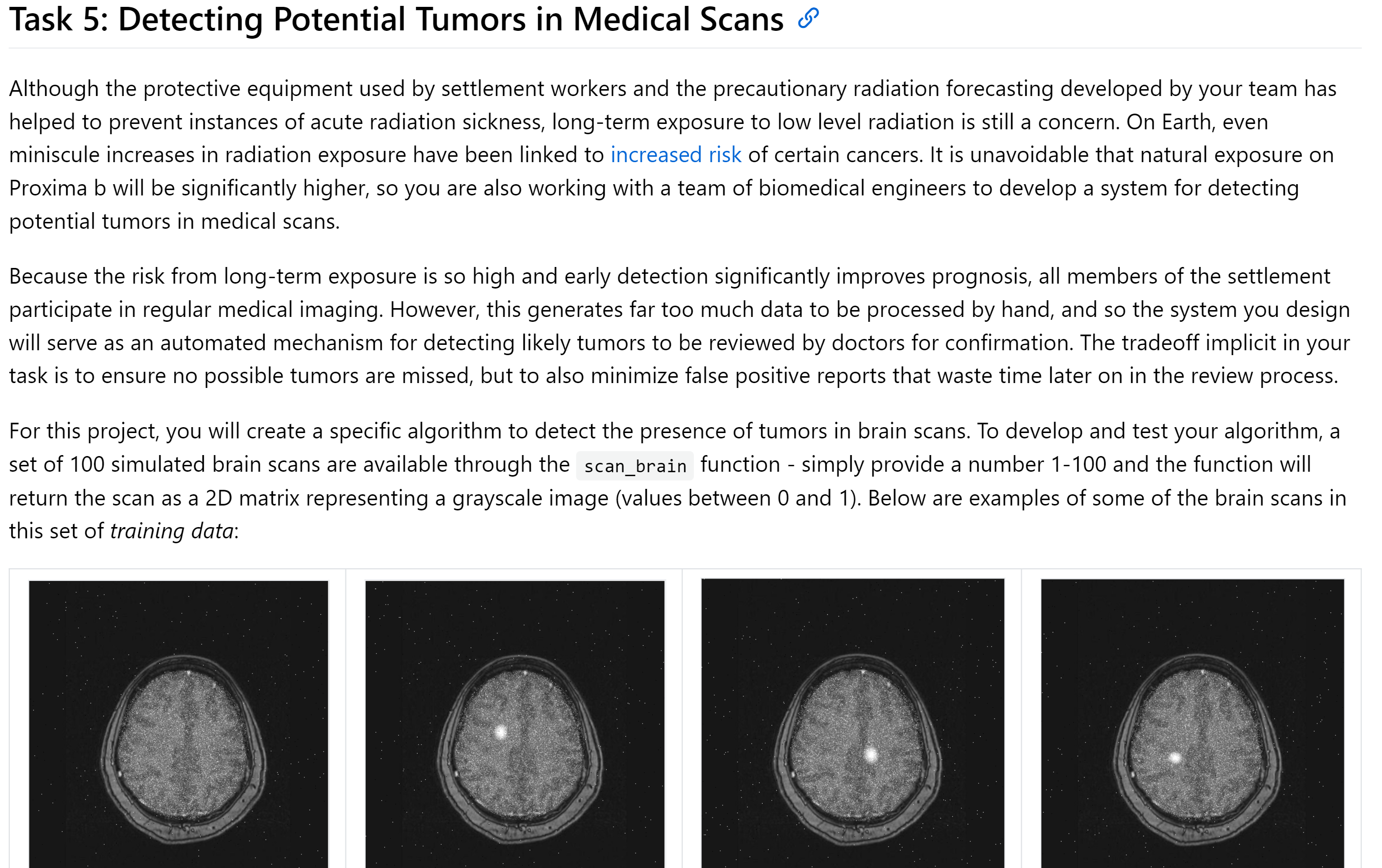 Task 5 : Detecting Potential Tumors in Medical